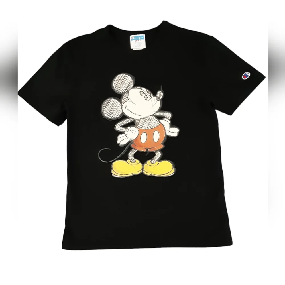 Champion X Disney T-Shirt Size Small Mens or Womens Mickey Mouse - Picture 11 of 11